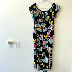 Love Fire Floral Jumpsuit • Sz XL
